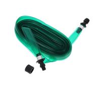 ORFOFE PVC Flat Soaker Hose Garden Irrigation Watering Pipe Outdoor Lawn Cooling Spray Hose for Plants and Farm Use