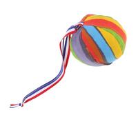 ORFOFE Rainbow Tail Catch Ball Soft Safe Educational Play Balls for Indoor Outdoor Toss Catch Game Sports Training