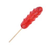 ORFOFE Realistic Faux Hot Dog Sausage Model for Kitchen and Party Decoration Lifelike Bbq Sausage Prop with Detailed Texture Easy to Clean Simulated Food Display for Home and Events