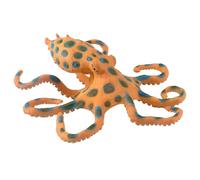 ORFOFE Realistic Plastic Octopus Model Figurine Educational Animal Decor Lightweight Ocean Figurines for Biology Gifts and Fish Tank Display