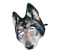 ORFOFE Realistic Werewolf Mask with Adjustable Headband Lightweight Comfortable Animal Masquerade Accessory for Halloween Cosplay Party Detailed Craftsmanship Wolf Costume Mask