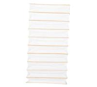 ORFOFE Rectangular Origami Paper Lampshade Folding Lantern Cover Replacement for Living Bedroom Decorative Warm Diffuse Lighting Farmhouse Style