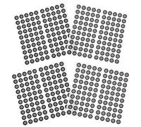ORFOFE Reflective Tracking Dots and Diffuse Reflection 4sheets for 3d Scanners with Self-adhesive Reflective Film, Precise Optical Tracking for Machine and Animation Production