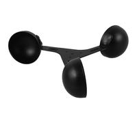 ORFOFE Replacement Aluminum Alloy Wind Speed Sensor Cup Wind Meter Tool for Outdoor Weather Stations with Three-cup Anemometer Design