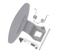 ORFOFE Replacement Metal Washing Machine Handle and Door Lock Set Compatible with Lg Drum Washer, 4pcs Drum Washer Parts for Front Load Washing Machine Maintenance