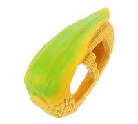 ORFOFE Reptile Hideout Corn Shaped Resin Cave for Snakes Lizards and Amphibians Lightweight and Versatile Hiding Hut for Terrarium Landscaping and Habitat Decor