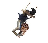 ORFOFE Resin Elf Pendant Garden Tree Hanging Ornament Swinging Outdoor Decoration for Yard Patio and Park 5.1 X 2.8 X 2.6 Inch Resin Craft Figurine