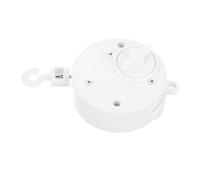 ORFOFE Rotating Crib Mobile with Wind-up Music Box Soothing Lullabies Interactive Hanging for Sensory Development Versatile Cot and Stroller Accessory for Boy Girl