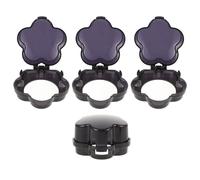 ORFOFE Safety Gas Stove Knob Covers 4Pcs Plastic Protective Oven Knob Guards with Dust and Oil Resistance for Home Cooking