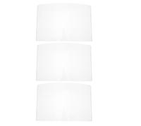 ORFOFE Sandblasting Hood Replacement Lens Protective Lenses Glass 3pcs All Around Facial Protection Ergonomic Comfort for Workers