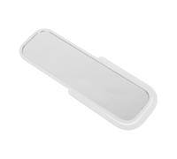 ORFOFE Scale Miniature Dollhouse Mirror Floor-standing White Dressing Accessory for Tiny Bedroom Decor and Pretend Play