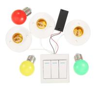ORFOFE Sensory Busy Board Switch Traffic Light Design Educational for Hand-eye Coordination Logical Thinking and Creativity Development Plastic Learning gift for for for for for for