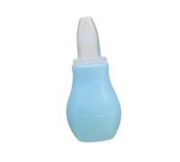 ORFOFE Silicone Nasal Suction Nozzle Protects Tender Nostrils Easy to Control for Newborns Toddlers Nose Cleaner for Boy Girl Blue