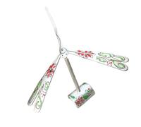 ORFOFE Silver Bamboo Dragonfly Balance with Holder Educational Science Model for Brain Development and Learning Montessori Sensory Gift for Boys