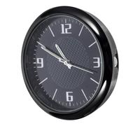 ORFOFE Simple Adhesive Car Clock for Dashboard with Clear Mirror Surface Analog Vehicle-mounted Timepiece Accurate and Decorative for Cars and Suvs