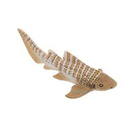 ORFOFE Simulation Zebra Shark Figurine Animal for Educational Ocean Life Model Plastic Cognitive Learning Aid