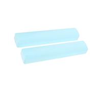 ORFOFE Sky-Blue Ceramic-Style Sturdy Calligraphy Paperweights 2pcs for Chinese Study, Art Paperweights for Home and School Supplies