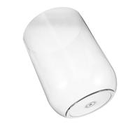 ORFOFE Small Fish Bowl Round Turtle Tank High Transparency Cylindrical Design Decorative Plastic Aquarium for Betta Fish Turtles for Home and Office