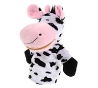 ORFOFE Soft Plush Farm Animal Hand Puppets with Movable Mouths for Creative Storytelling Teaching Interactive Role Play
