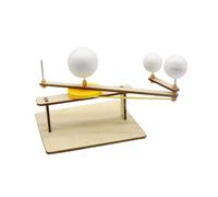 ORFOFE Solar System Educational Model Sun Earth Moon Orbital Astronomy Simulator for Students Teaching Science Kit with Rotating Celestial Movements Demonstration and Space Learning