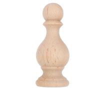 ORFOFE Solid Wood Decorative Finials for Indoor Use Classic DIY Craft Bedpost Accents Minimalist Style Furniture Pillars Wooden Spindles for Home Decor and Support