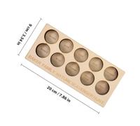 ORFOFE Specimen Display Board for Outdoor Treasure Hunt Lightweight Exploration Game with Slot Design Portable Nature Scavenger Hunt Tool for Camping and Family Activities