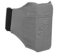 ORFOFE Sports Mobile Phone Calf Bag Adjustable Running Leg Band for 5.5-7.5 Inch Phones Elastic Gray for Jogging and Outdoor Exercise