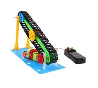 ORFOFE Stem Electronic Conveyor Belt Kit for Dc Motor DIY Science Learning Automated Transport System for Boys and Educational Experiment for Efficient Stem Projects