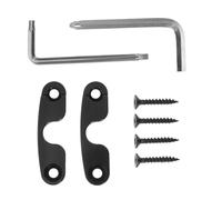 ORFOFE Sun Visor Retainer Clip Black Car Alloy Sun Visor Repair Kit