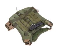 ORFOFE Tactical German Shepherd Vest S for Medium Large Dogs Training Harness with Secure Buckle Lightweight and Easy to Wear for Outdoor Activities Random Color