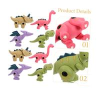 ORFOFE Take Apart Dinosaur for Educational DIY Dinosaur Assembly Kit with Cartoon Design Easy to Install for Learning and Party Favors