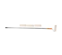 ORFOFE Telescopic Paint Roller with Stainless Steel Extendable Rod Microfibre Rollers for Wall Painting Compatible with Latex and Oil Based Paints Ergonomic Grip for Precise Decorating in
