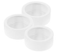 ORFOFE Thick Ceramic Reptile Feeder Bowl Set Snake Water Bowl Small Anti-escape Reptile Food Dish