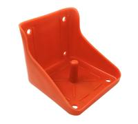 ORFOFE Thickened Livestock Salt Block Feeding Box Red Livestock Feeder for Cattle Sheep Horses Farm Use Easy to Clean and Convenient Random Color
