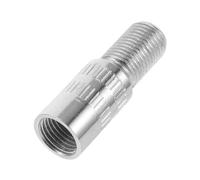 ORFOFE Tire Valve Stem Extender Adapter Copper Chrome-Plated Anti-Leak Extension Rod for Cars Motorcycles Electric Scooter Tire Pump Inflator Accessory Easy Install Secure Fit