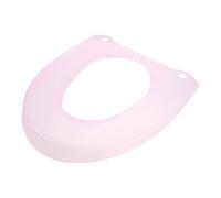 ORFOFE Toilet Seat Cover Plastic Reusable Non Slip Pad for Bathroom Home Dorms Washable Toilet Lid Cushion