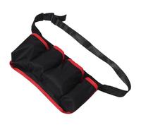 ORFOFE Tool Pouch Belt with Strap Multi-Compartment Organizer Waist Bag for Gardeners Cleaners and Property Maintenance Professionals Extended Zipper Pocket for Large Capacity Storage