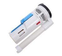 ORFOFE Top Dual Flush Valve Replacement Kit for One Piece Toilet with Push Button, Abs and Metal Water Valve Assembly, Quiet Operation, Precise Compatibility for Bathroom Tank Repair