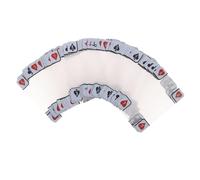 ORFOFE Transparent Poker Cards Matte Finish Plastic Deck Enhanced Handling for Tournament and Home Gaming