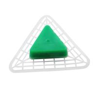 ORFOFE Triangle Urinal Screen Deodorizer with Fresh Fragrance Use Urinal Strainer Pads for Bathrooms Offices Restaurants Odor Control and Splash Prevention