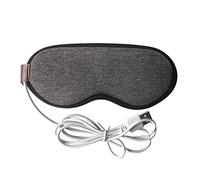 ORFOFE USB Steam Eye Mask Hot Compress Cotton Eye Cover Washable Heated Blindfold for Bedtime and Travel to Relieve and Insomnia