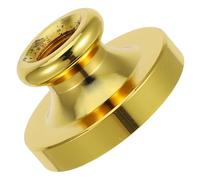 ORFOFE Vintage Brass Handmade DIY Tool for Wax Seal Wax Seal Stamp Head round Shape with Easy Installation Golden Colour for Cards and Present Packing for Wedding Invitations and Gift