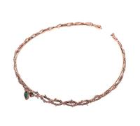 ORFOFE Vintage Renaissance Thorn Crown for Women with Green Rhinestone Embellishments Adjustable Gothic Wedding Tiara for Costume Parties and Historical Cosplay