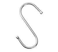 ORFOFE Wall Hanging Flowerpot Rack Iron Art 19x16cm for Balcony Garden, 2pcs Black Round Iron Planter Supports Hook, Hanging Railing Pot Holder for Outdoor Plants