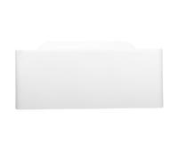 ORFOFE Wall-Mounted Compact Bathroom Sink for Small Spaces Deep Plastic Basin with No-Drill Installation Lightweight Wall Basin Sink for Rental Homes and Tiny Bathrooms