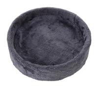 ORFOFE Washable Round Cat Tree Basket Replacement with Fleece Cushion Flexible Attachment Pet Cat Nest Bed Tower Accessories Deep Grey