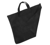 ORFOFE Waterproof A2 Canvas Drawing Board Bag with Handle, Black Painting Storage Carrier for Artists and Art Students, Thickened Portable Sketch Pad Tote for Art Supplies Transport