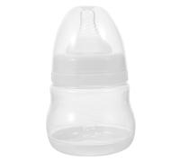 ORFOFE Wide Neck Plastic Breast Milk Storage Bottle Safe PP Material with Scale Markings Portable Nursing Container for Breastfeeding and Milk Storage at Home The Go