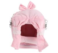 ORFOFE Winter Warm Hanging Nest for Small Animals Insulated Cotton Bed House for Sugar Gliders Parrots Hamsters Space-saving Cage Hanging Bird Bed with Removable Cover Washable Cozy