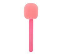 ORFOFE Wireless Interview Microphone Adapter with Sturdy Construction and Vibration Reduction, Pink Handheld Mic Mount Suitable for News Events and Studio Assignments
